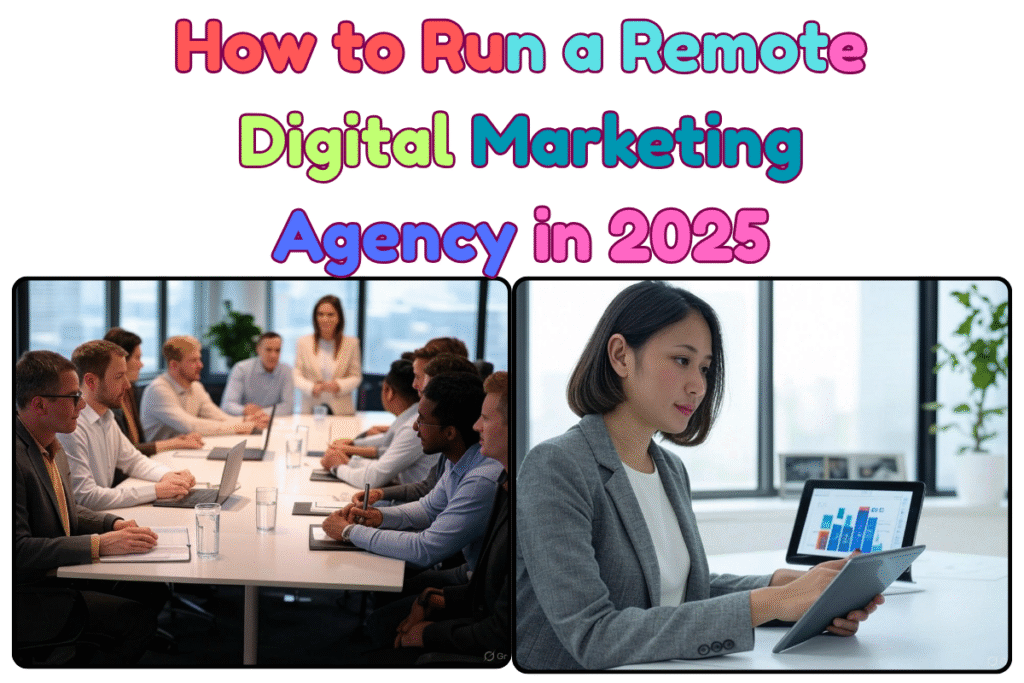 How to Run a Remote Digital Marketing Agency in 2025